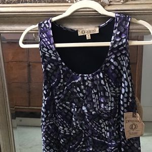 Sleeveless Ruffled Blouse